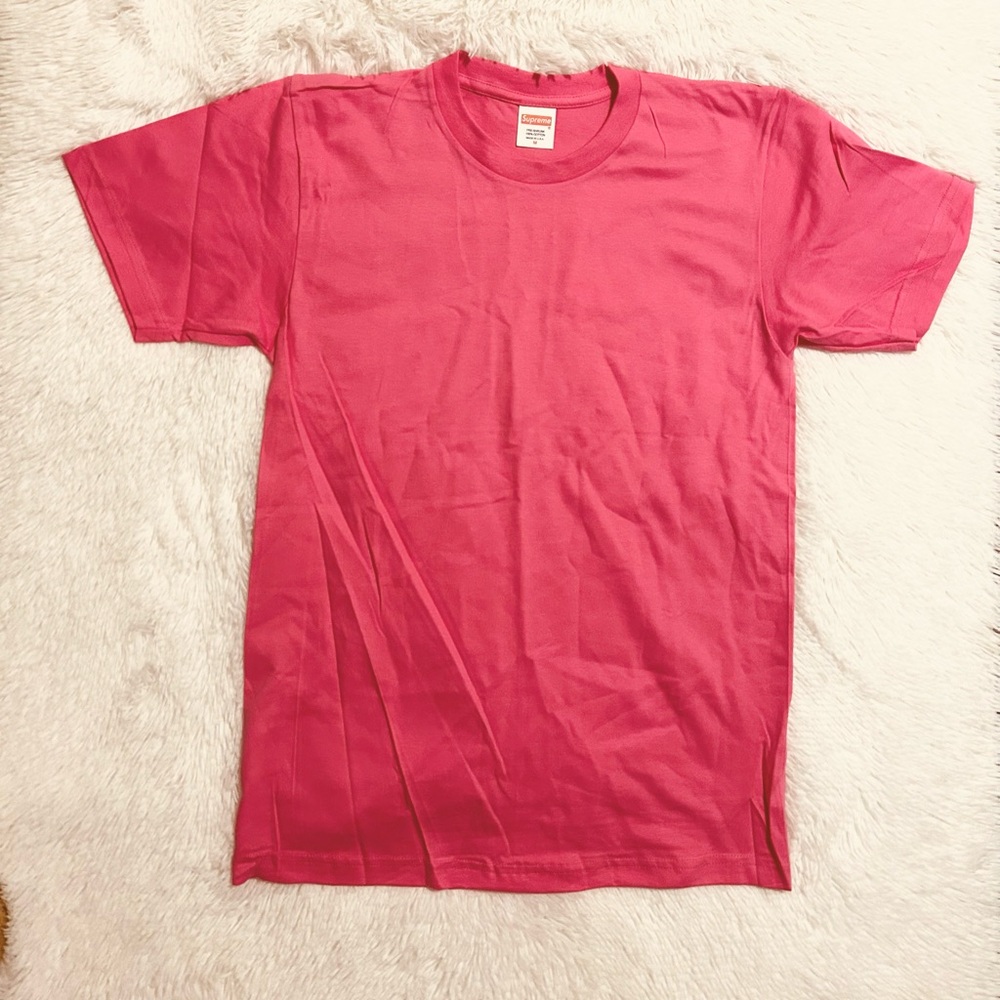 Supreme Blank Pre-Shrunk Cotton Men's T-Shirt